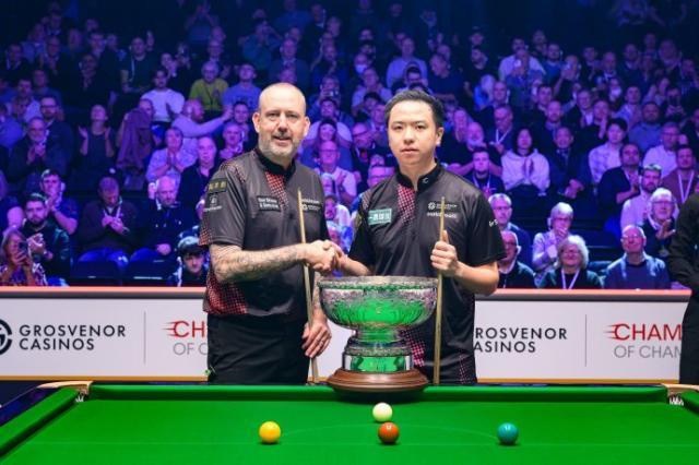 开云-肖国栋获冠中冠亚军进账6万镑 不断突破越老越妖